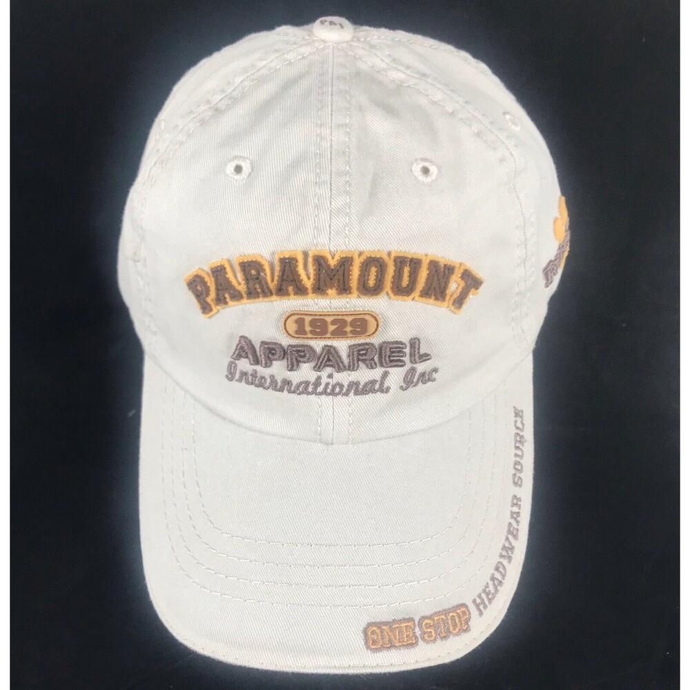 Paramount Apparel International Inc. 1929 Sample Baseball Style Cap Tan 2012